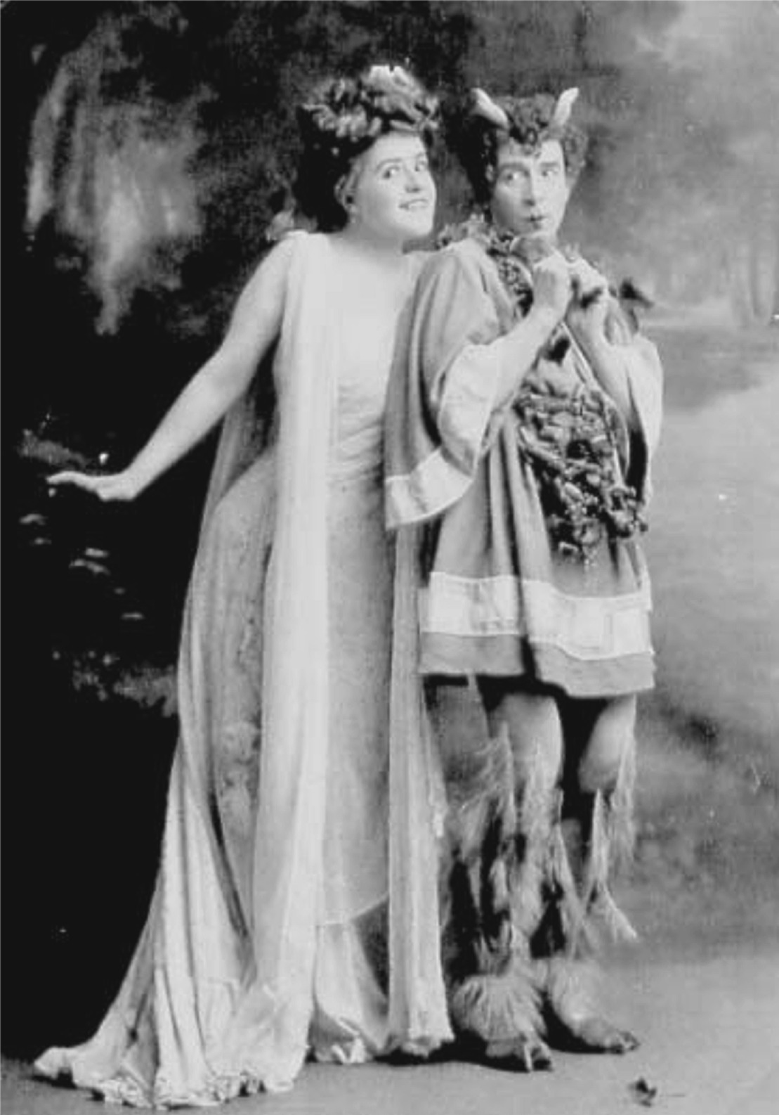 Germaine Gallois et Victor Henry Th. des Capucines 1906