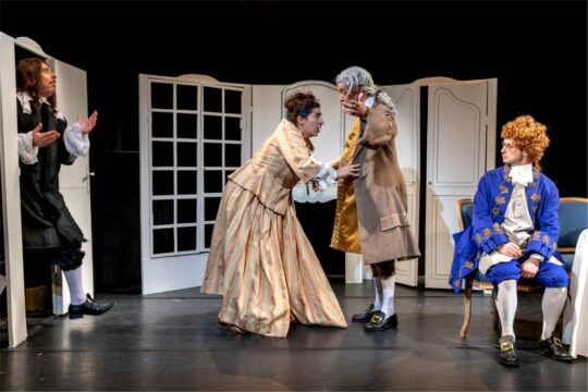 1 Brice Poulot Derache, Marina Ruiz, Geoffroy Bertran et Xavier Meyrand - Photo Pascal Goncz