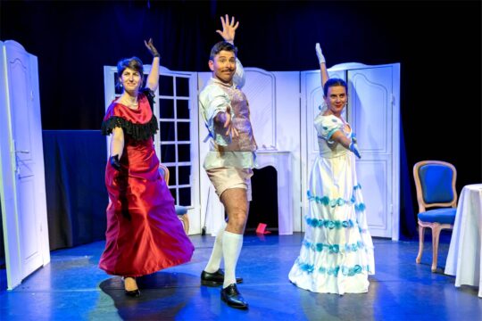 2 Charlotte Mercier, Brice Poulot Derache et Lou Benzoni Grosset - Photo Pascal Goncz