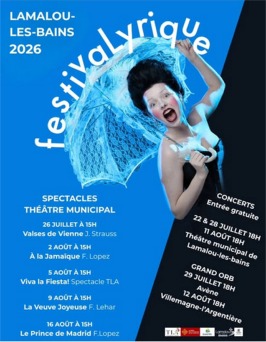 Programmes : Festivals 10 lamalou 2026